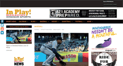 Desktop Screenshot of inplaymagazine.com